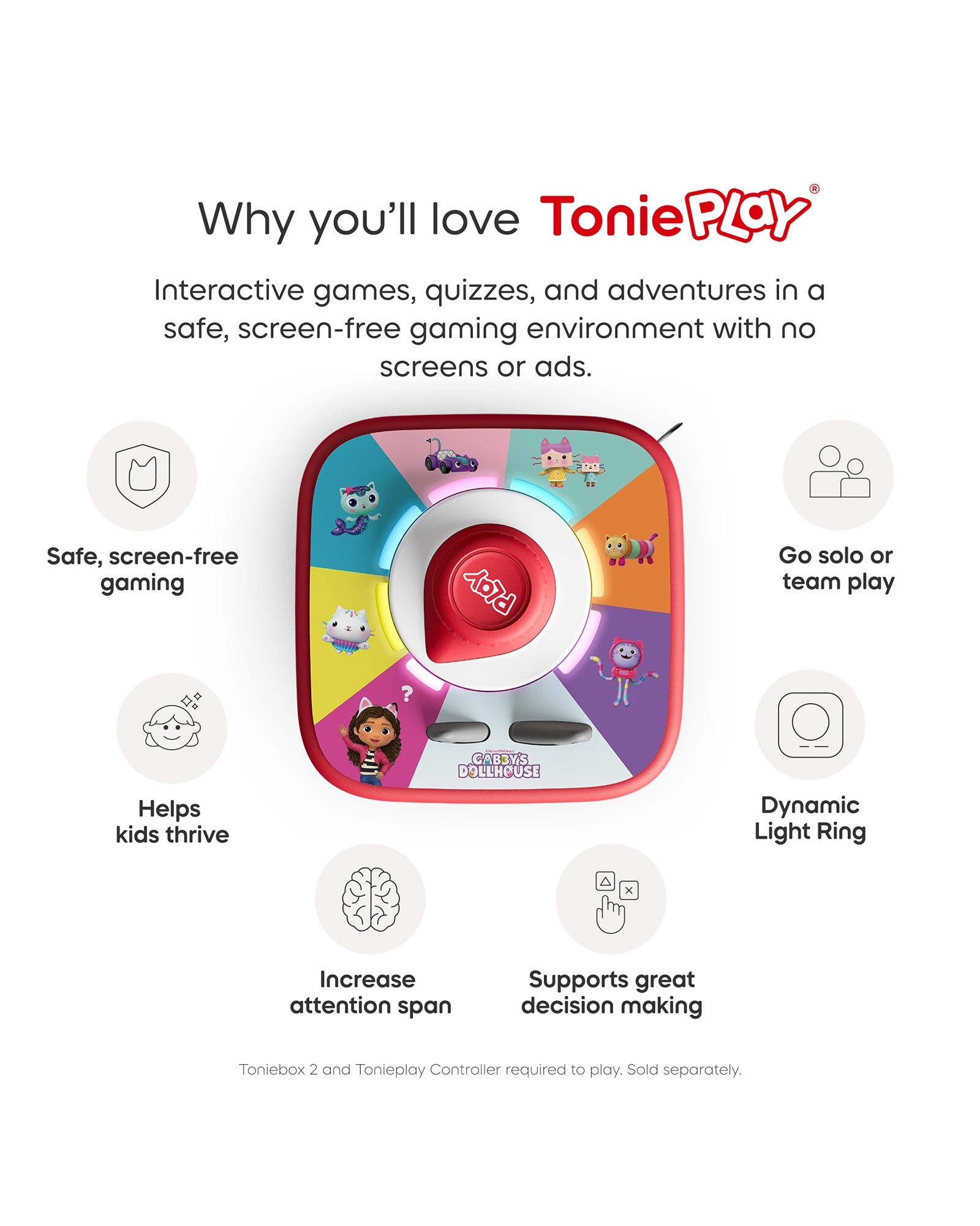 Tonies Gabby's Dollhouse: Gabby's Cat-tastic Scavenger Hunt