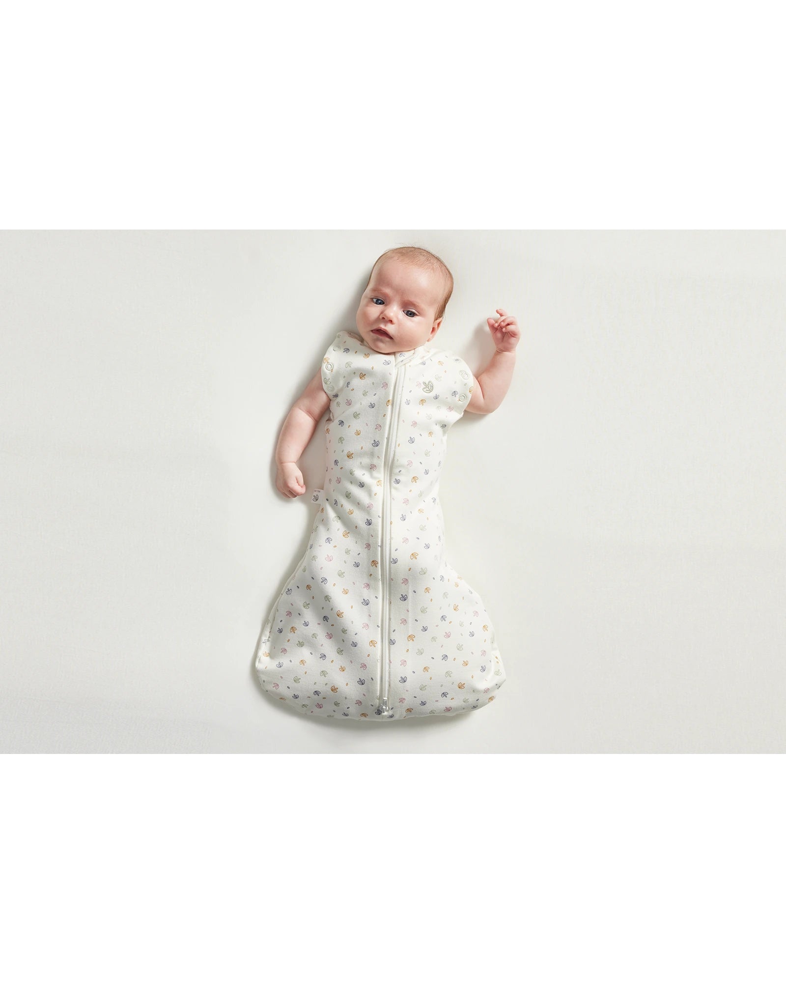 Grow Kindly 1.0 TOG Swaddle Sleeping Bag - Rainbow Dreaming