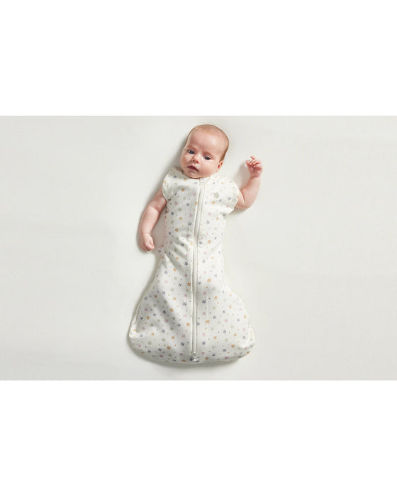 Grow Kindly 1.0 TOG Swaddle Sleeping Bag - Rainbow Dreaming