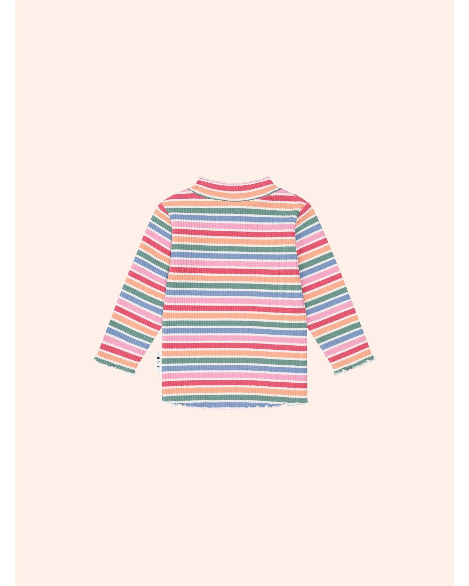 Tutti Frutti Stripe Rib Skivvy - Multi 1Yr