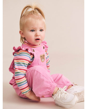 Tutti Frutti Stripe Rib Skivvy - Multi