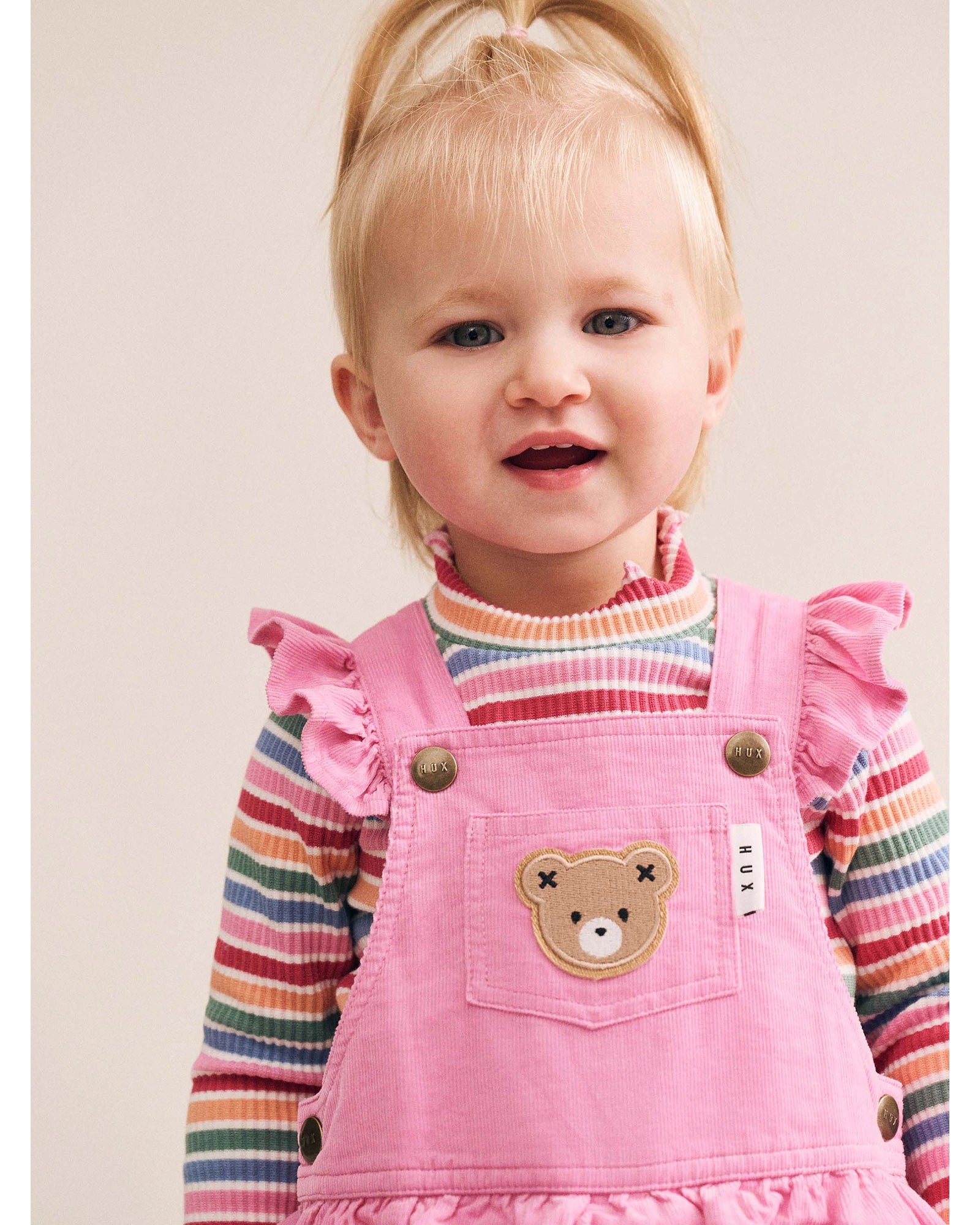 Tutti Frutti Stripe Rib Skivvy - Multi
