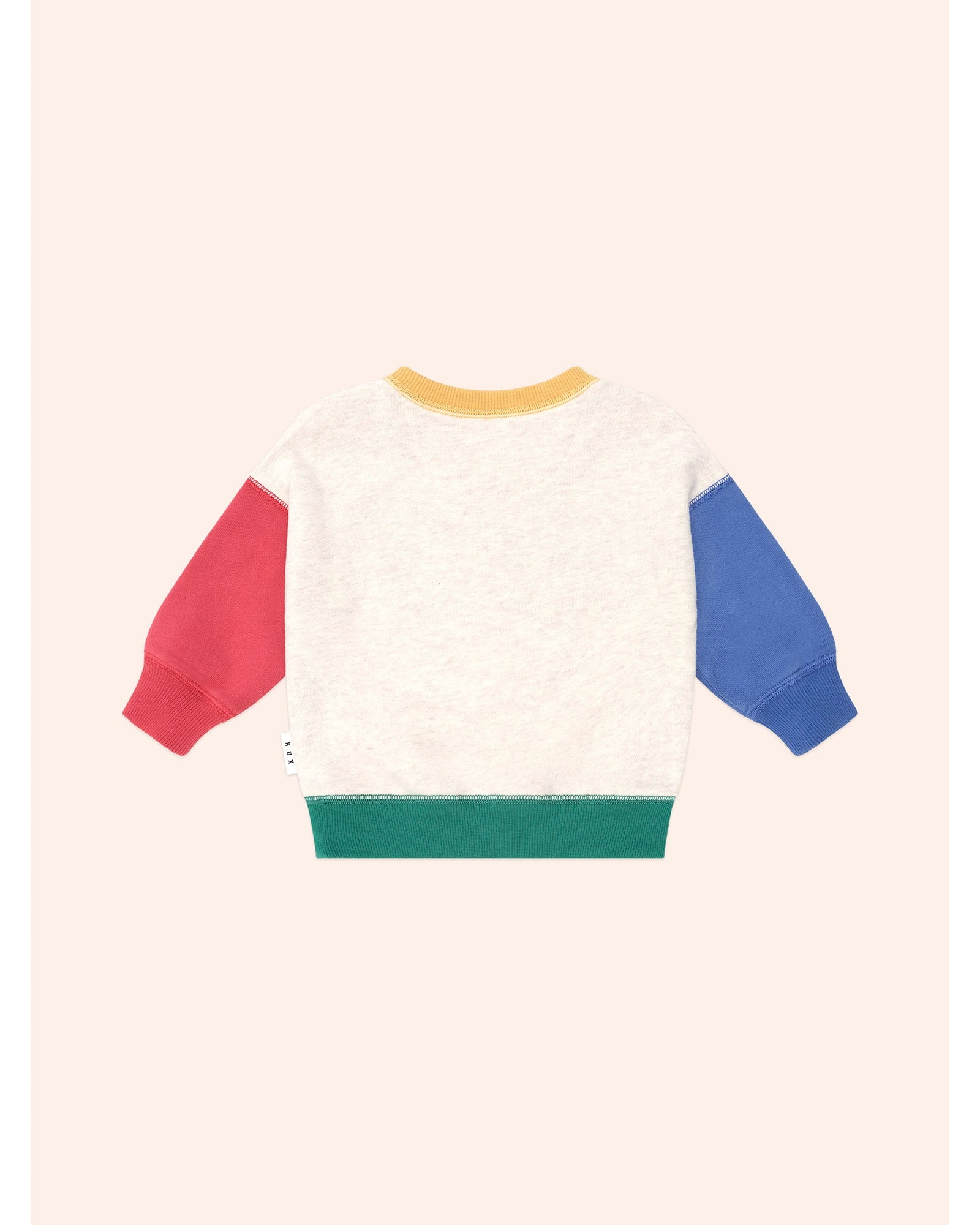 Furry Huxbear Colour Block Sweatshirt - Multi 1Yr