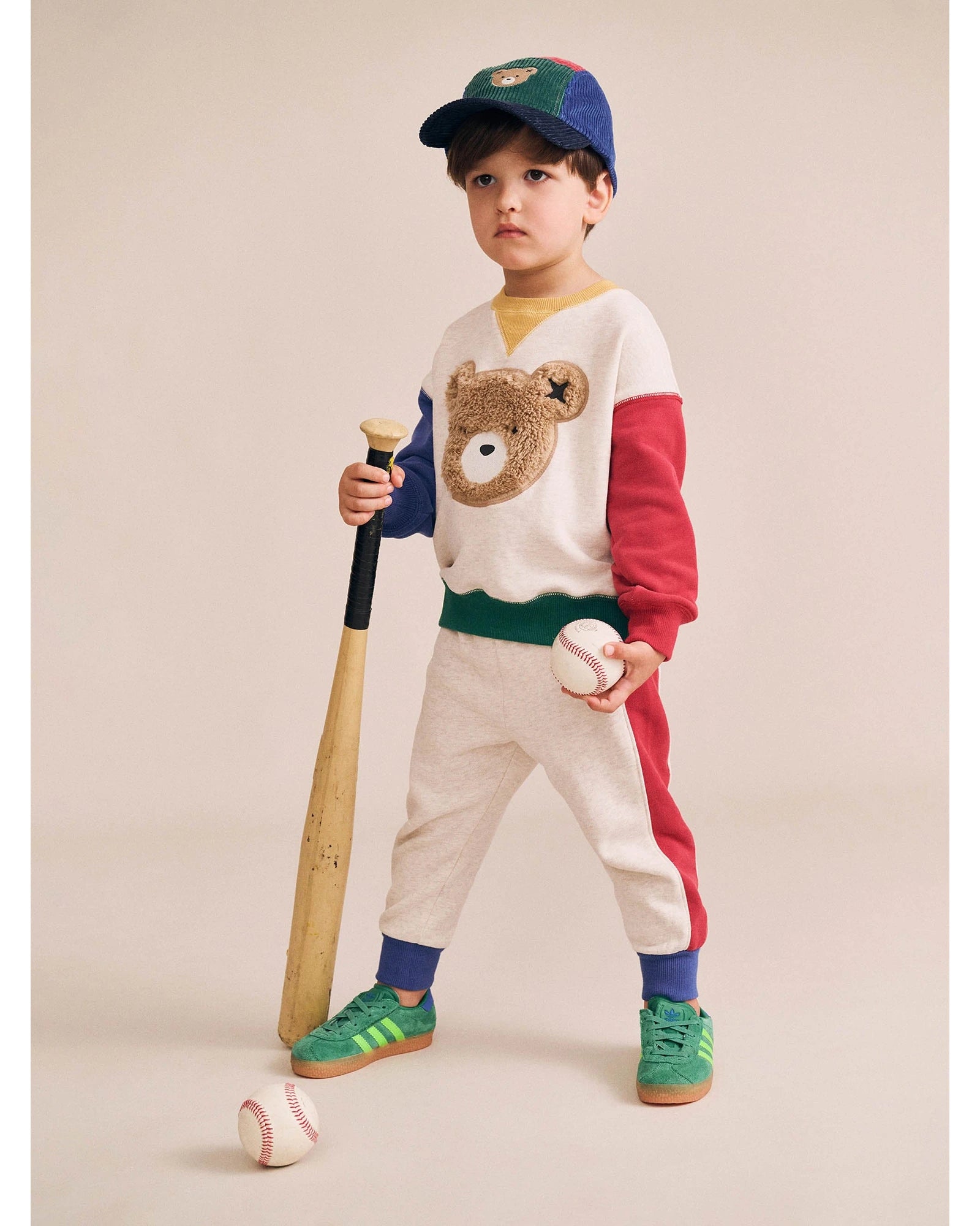 Colour Block Splice Trackpant - Multi