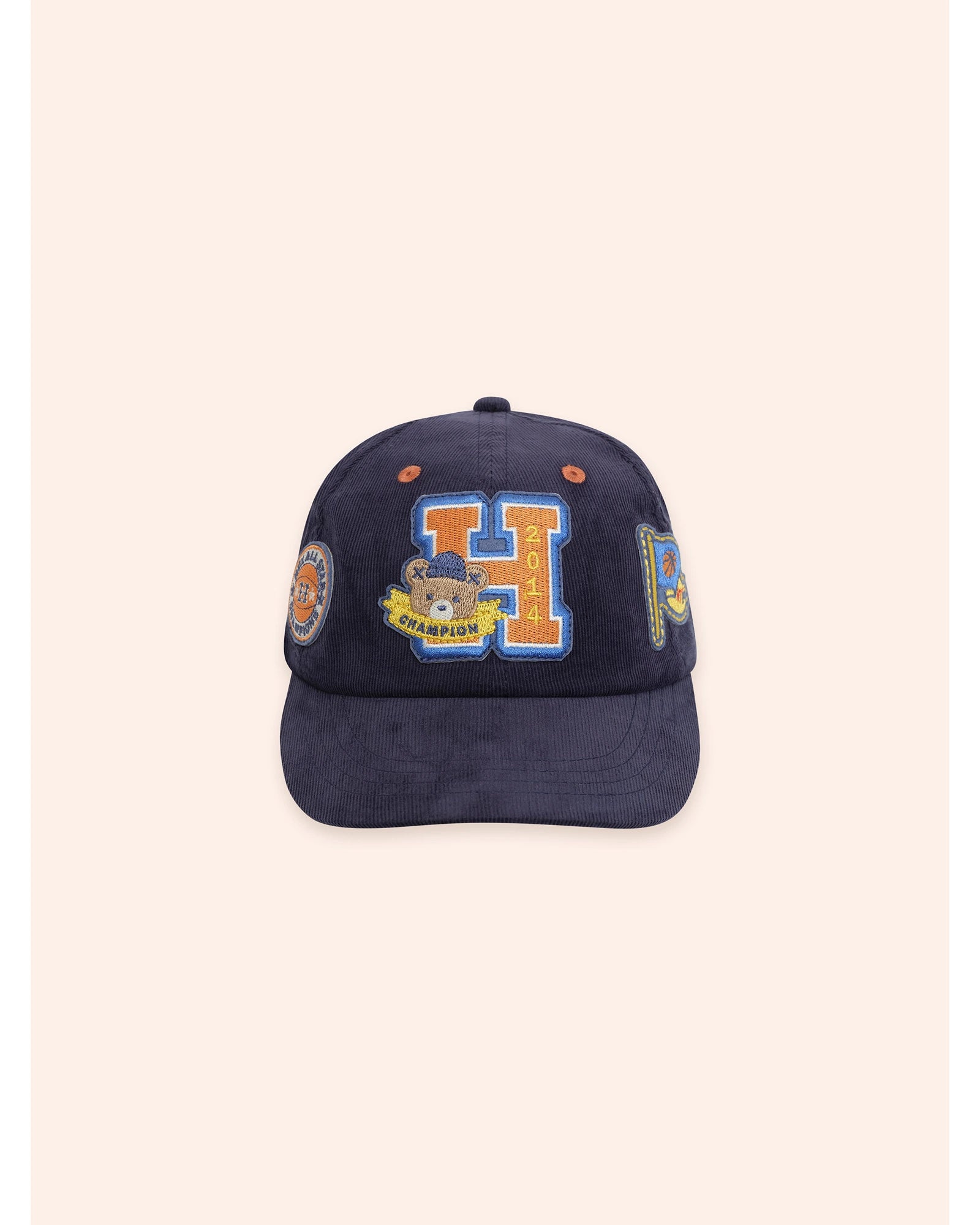 Collegiate Hux Cord Cap - Navy