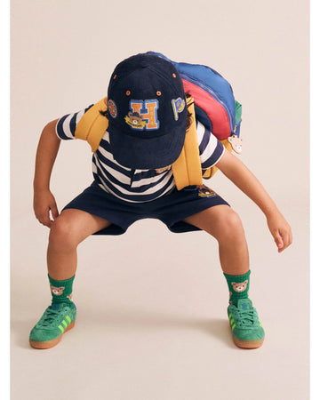 Collegiate Hux Cord Cap - Navy