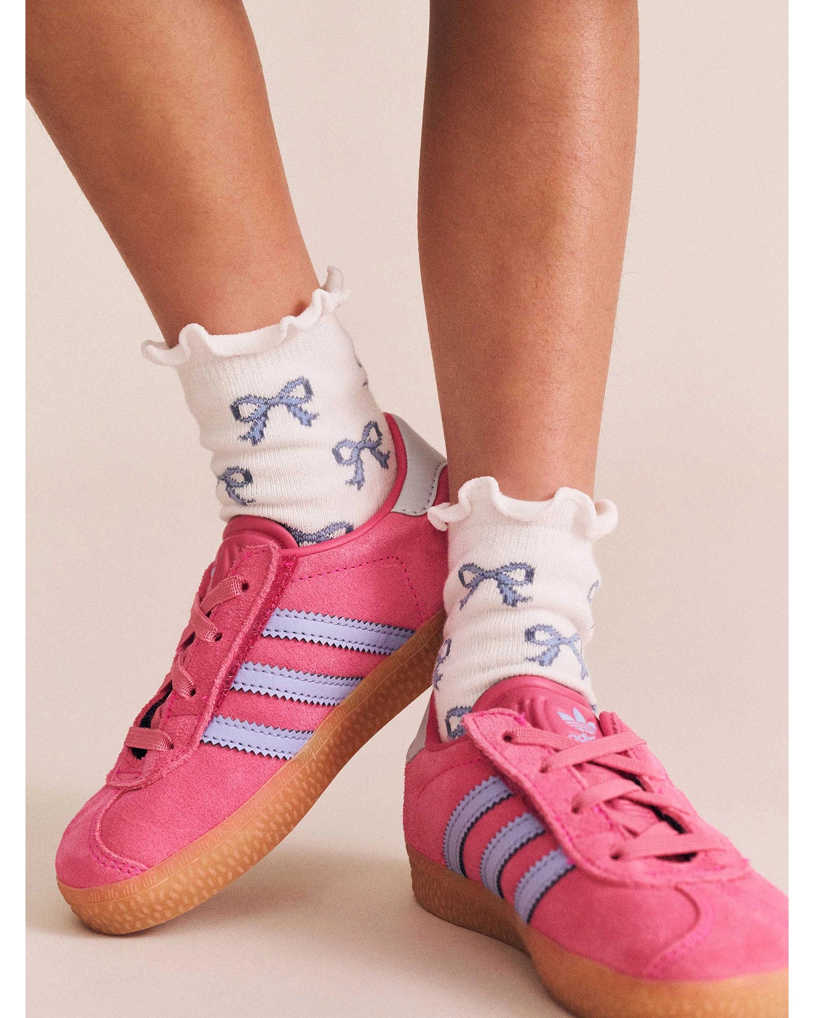 2Pk Frill Sock - Multi