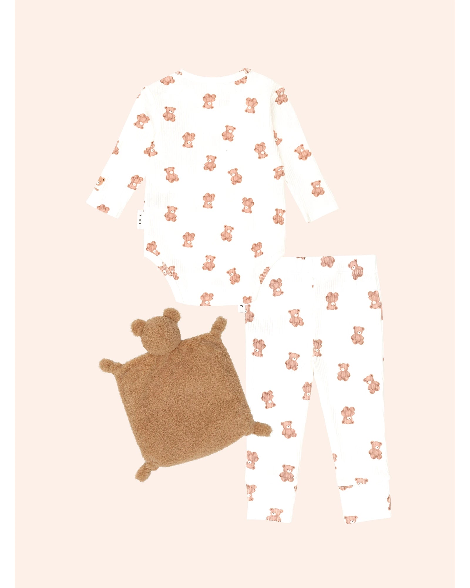 Beary Snuggly 3Pc Newborn Gift Set