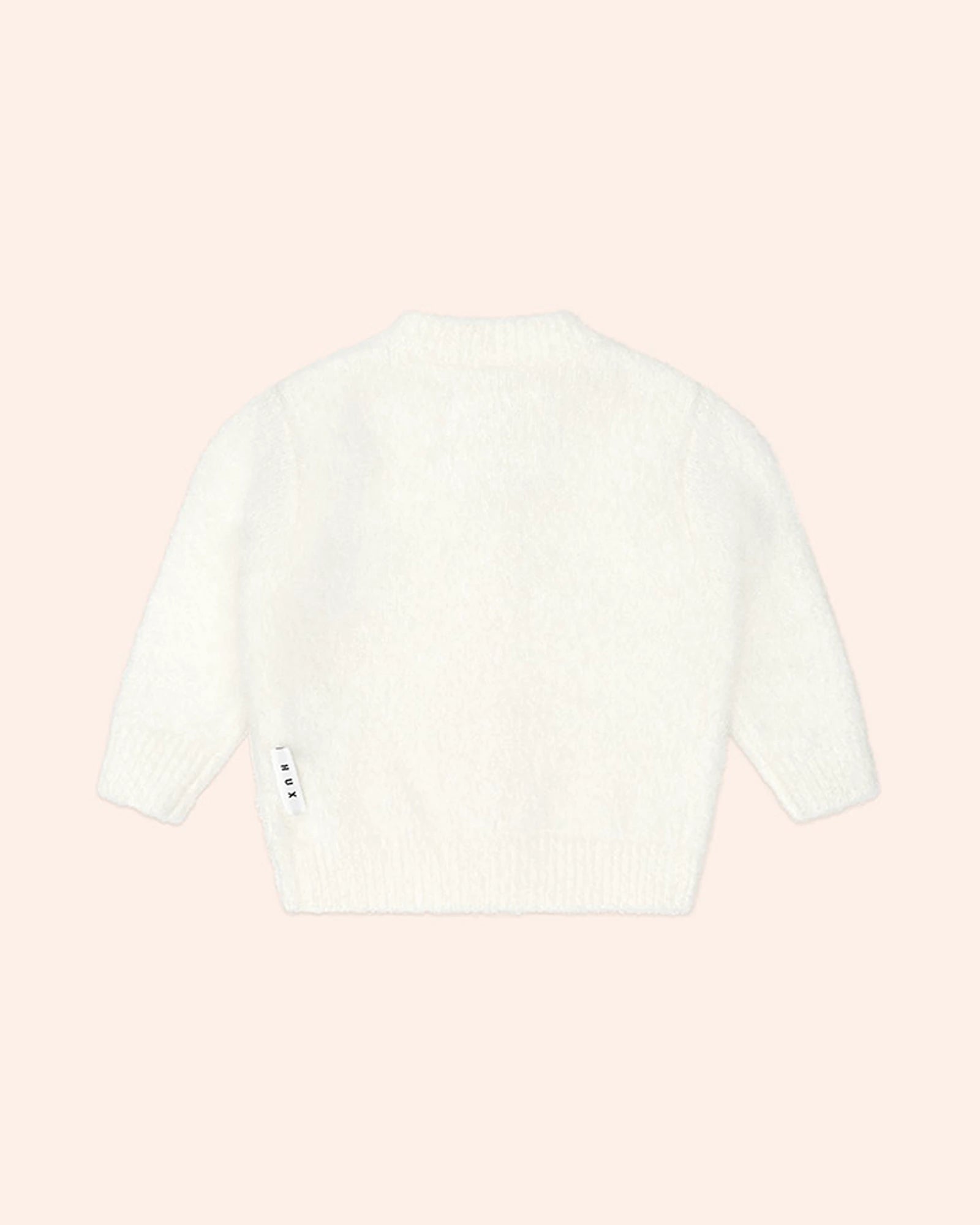My First Hux Almond Milk 4Pc Boucle Newborn Set