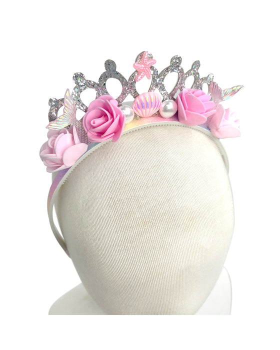 Pink Poppy Mermaid Tail Headband - Assorted