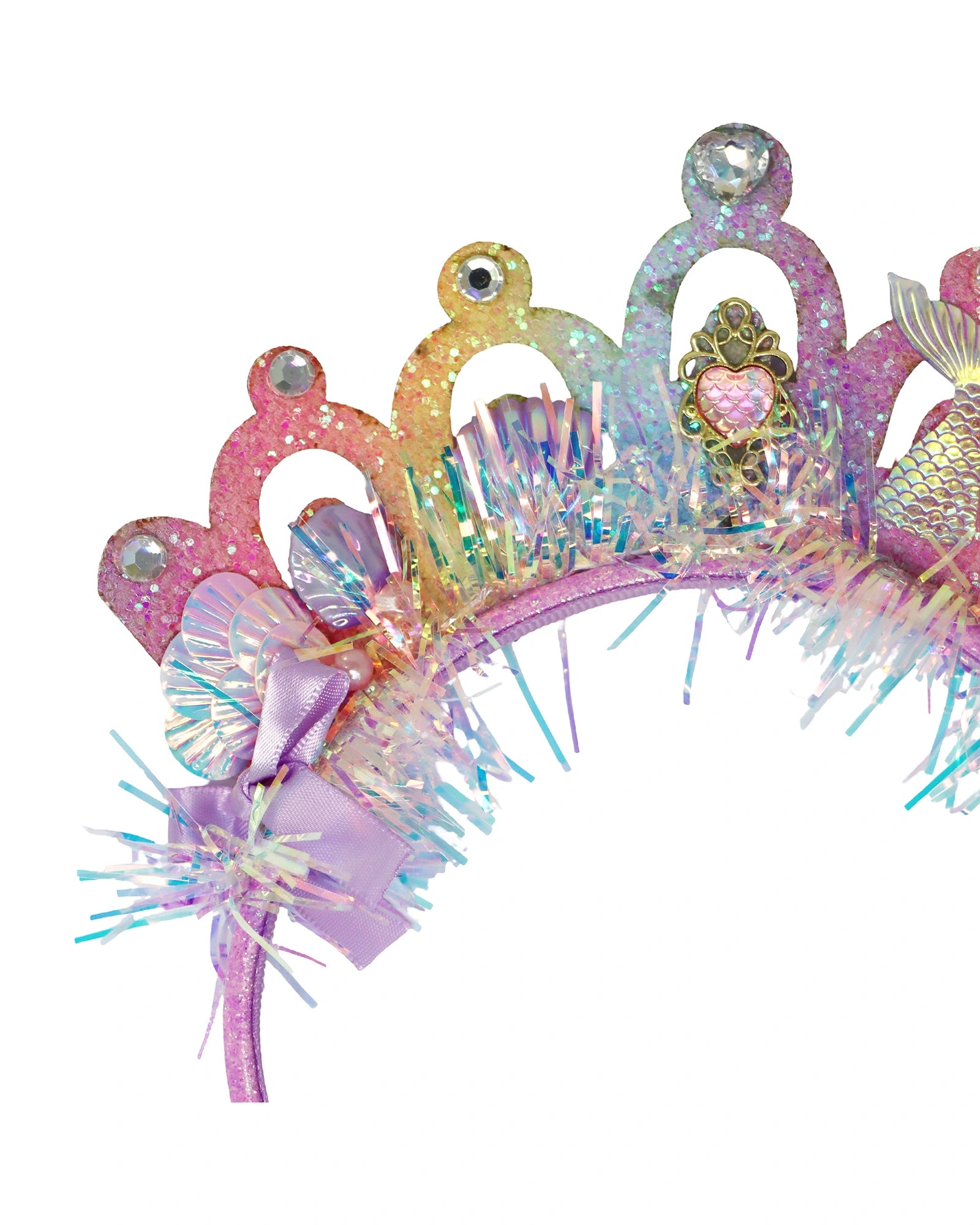 Mermaid Crown Headband - Assorted