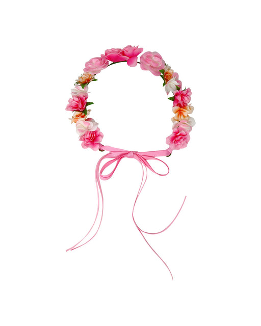 Pink Poppy Fairy Sparkle Garland Headband