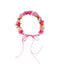 Pink Poppy Fairy Sparkle Garland Headband