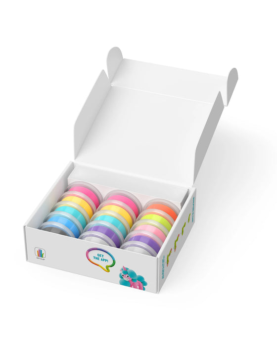 Hey Clay Rainbow Unicorns Set