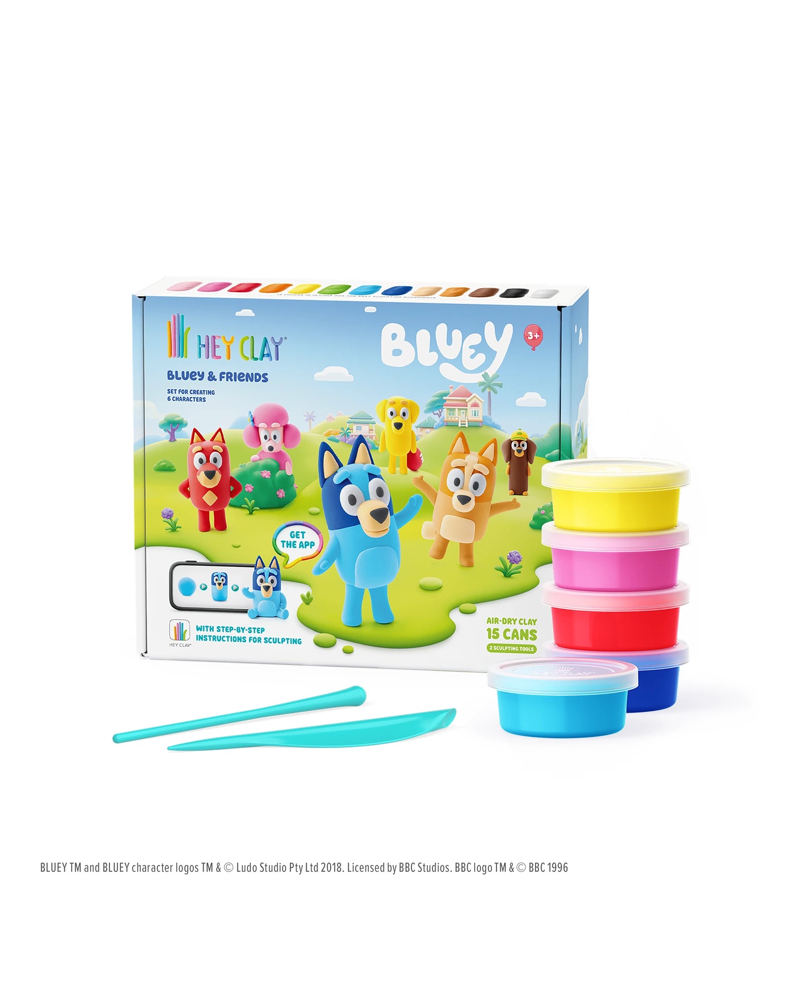 Hey Clay Bluey & Friends Set