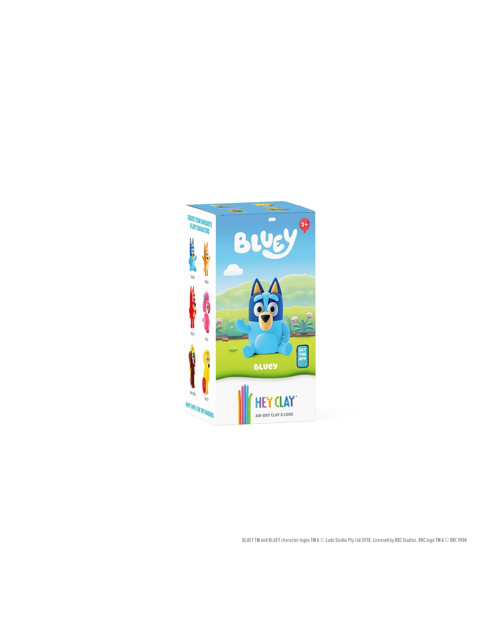 Hey Clay Bluey & Bingo Single Character - Assorted