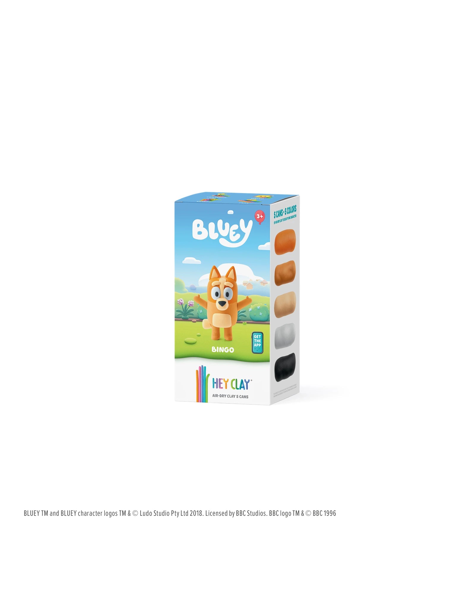 Hey Clay Bluey & Bingo Single Character - Assorted