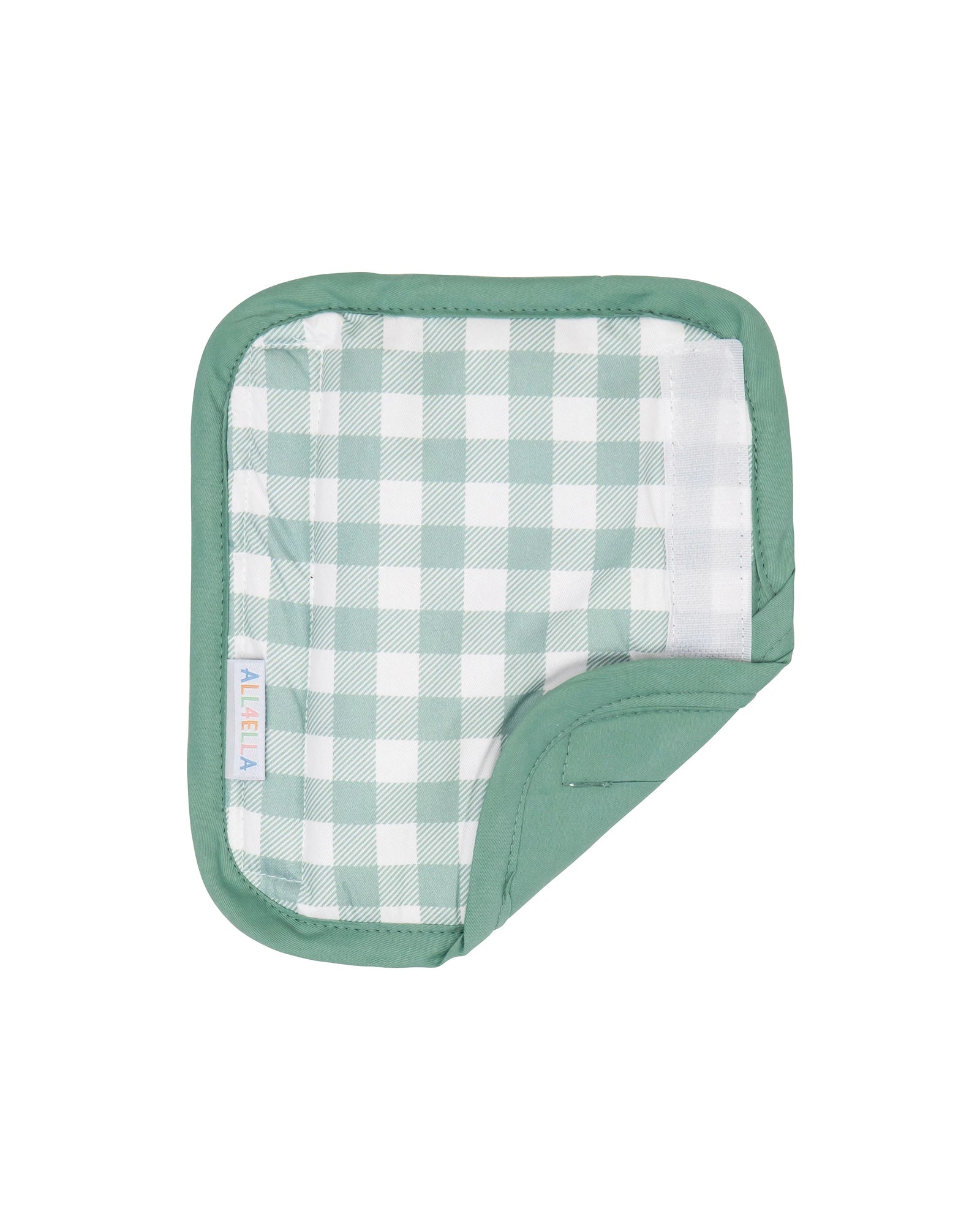 Harness Covers Gingham Sage