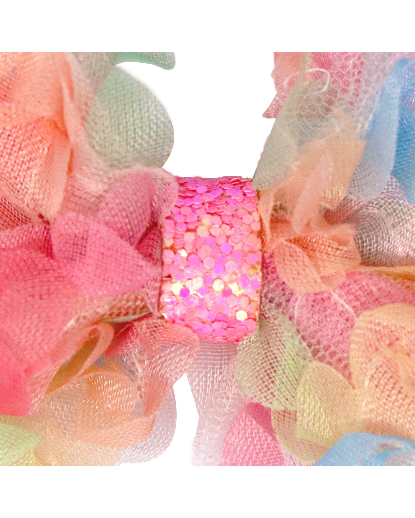 Pink Poppy Fairy Butterfly Friends Bow Hair Clip