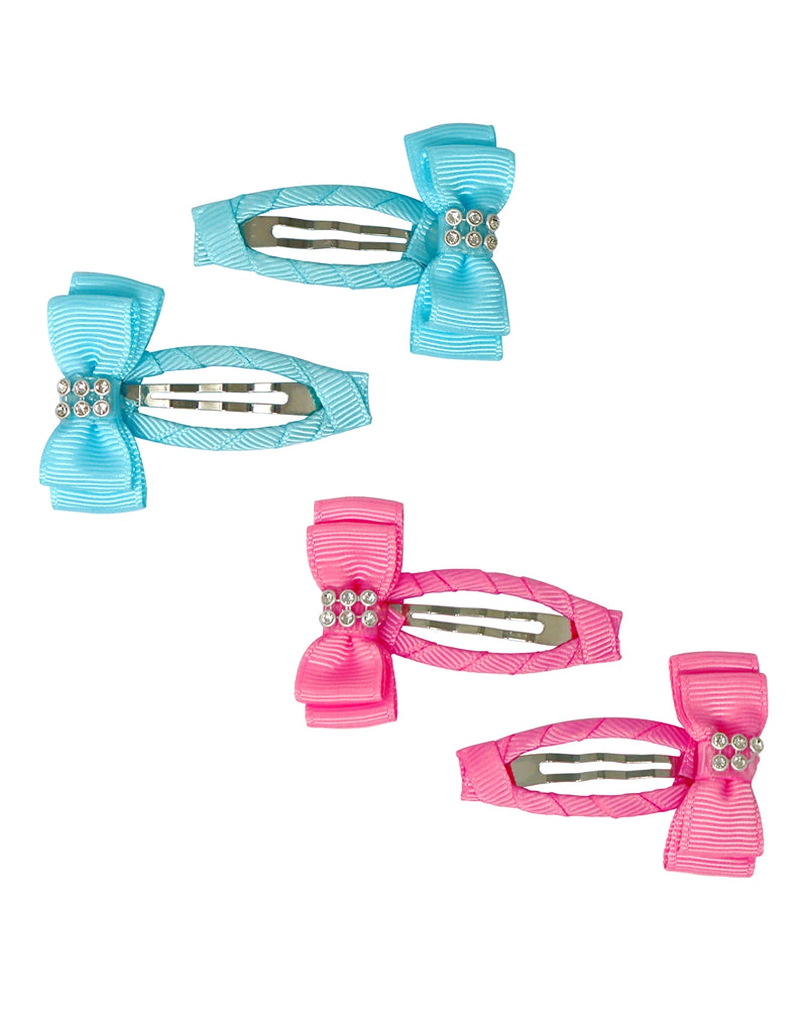 Ribbon Bow Hair Clips - Assorted