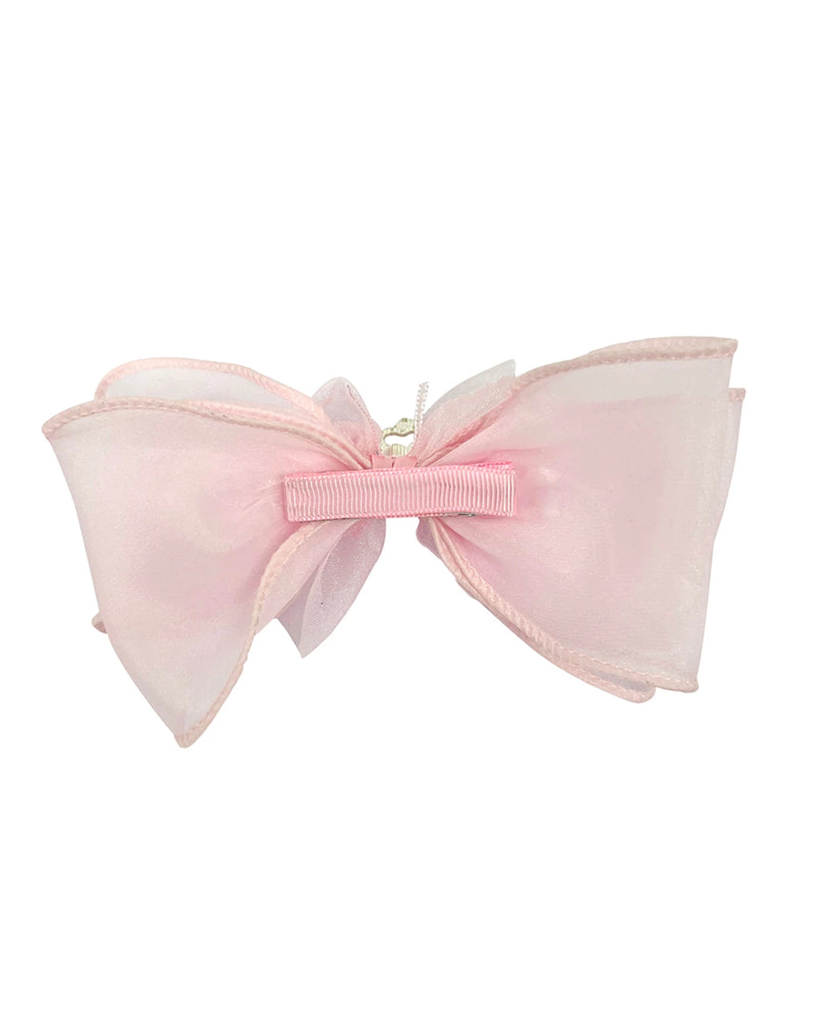 Rhinestone Crown Bow Hair Clip