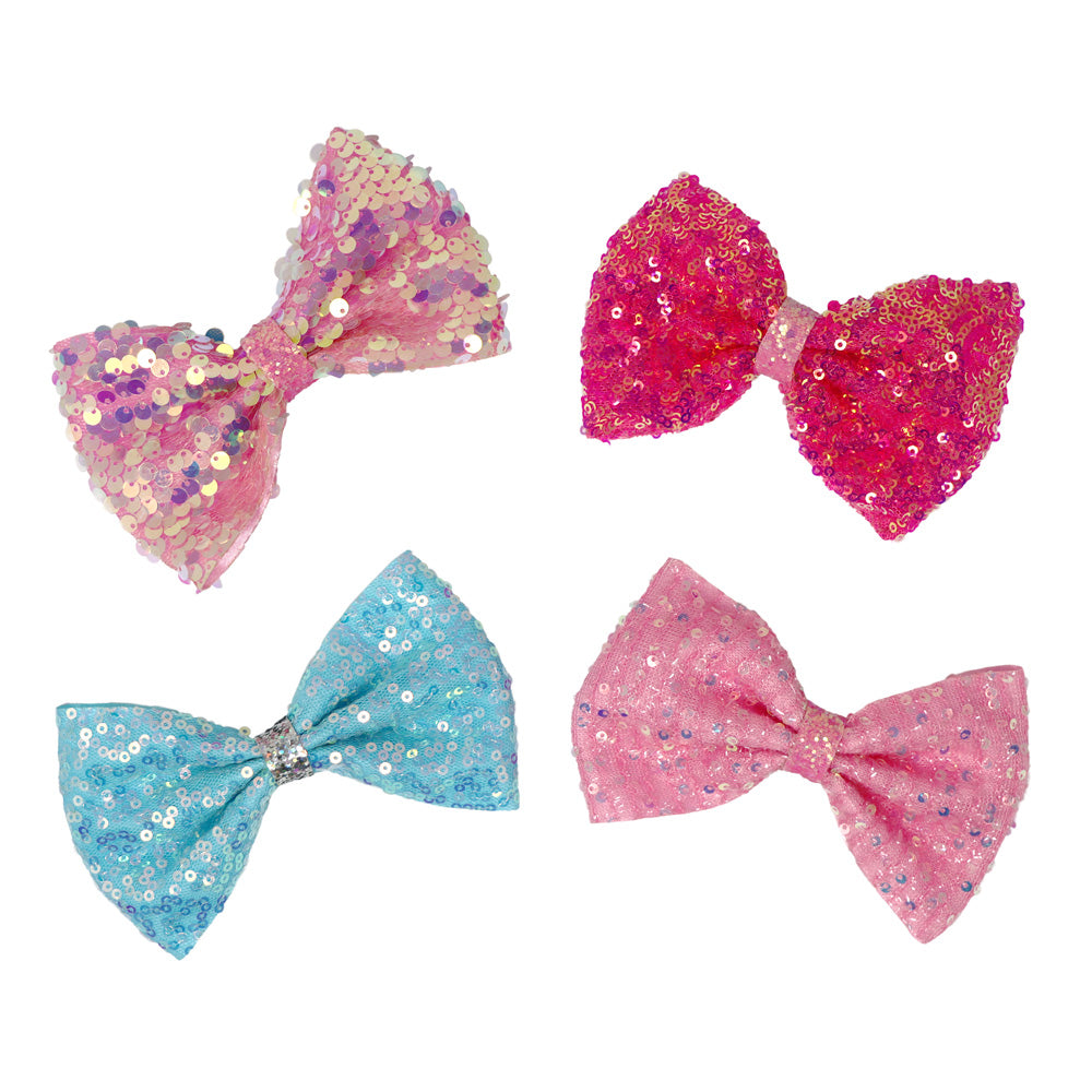 Romantics Bow Hair Clips - Assorted