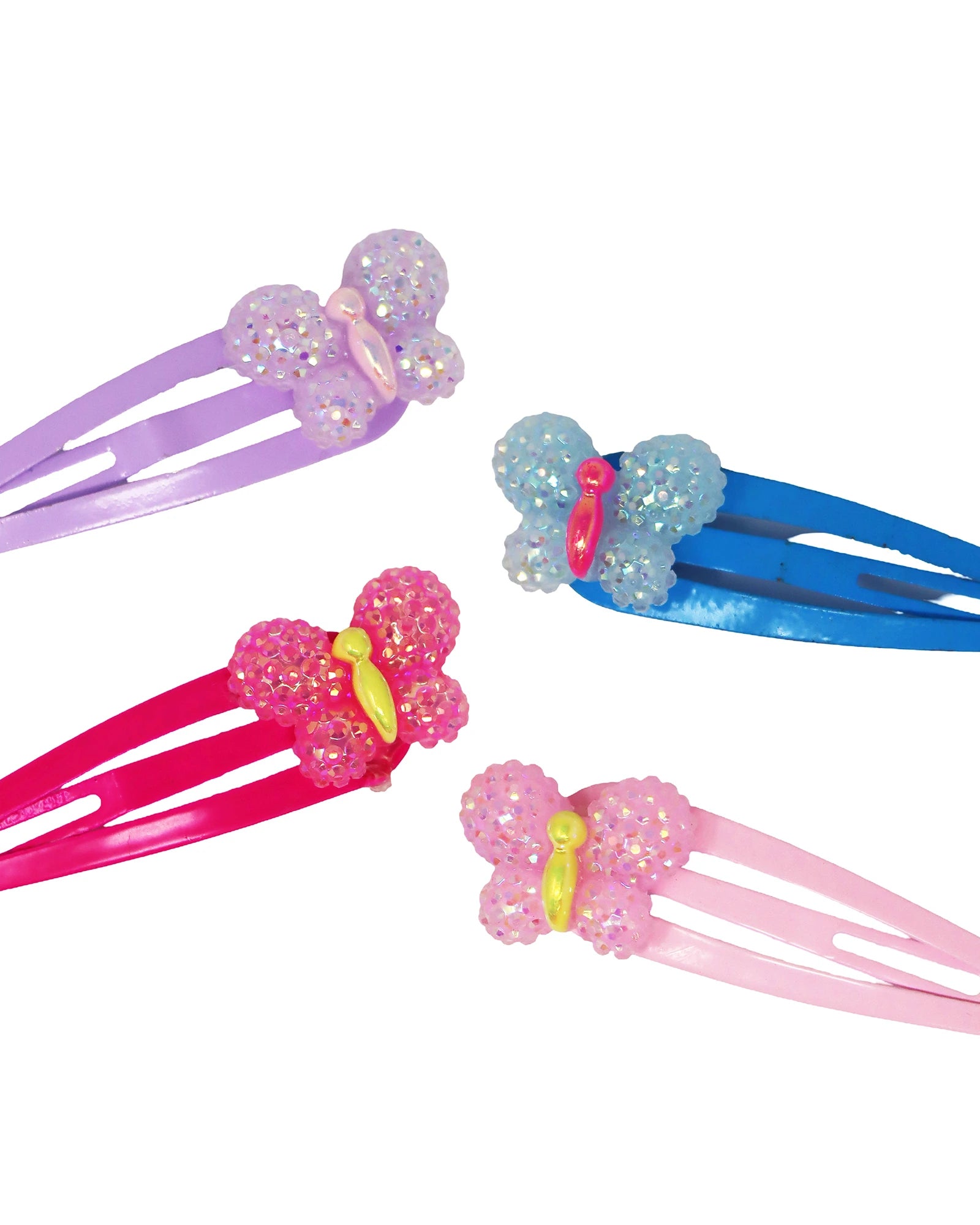 Sparkle Butterfly Hair Clips