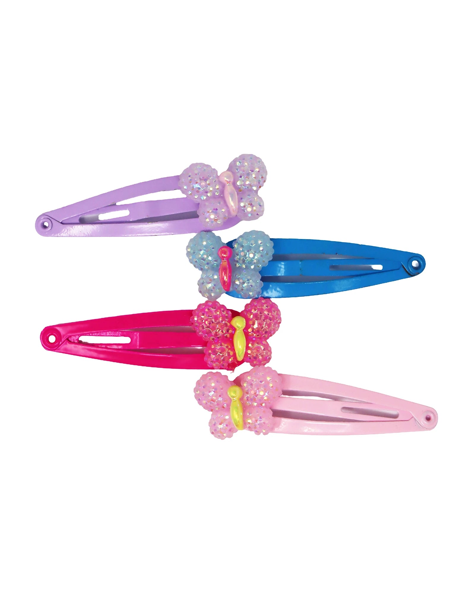 Sparkle Butterfly Hair Clips