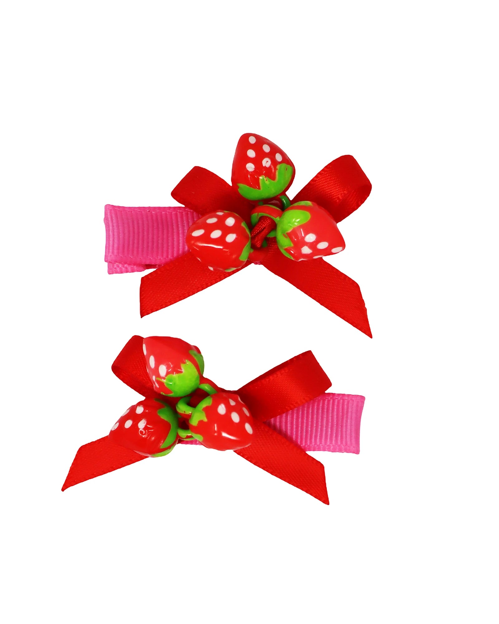 Sweet Berry Hair Clips