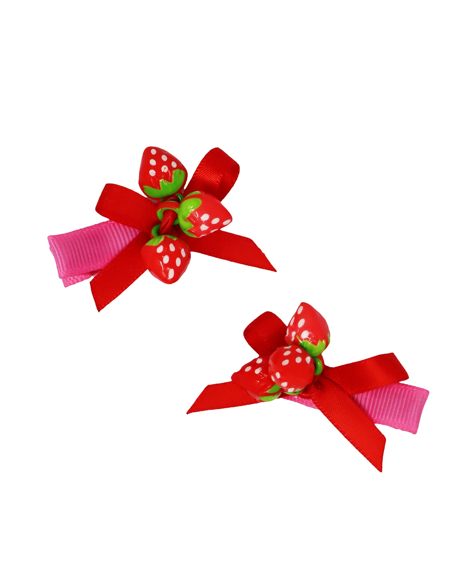 Sweet Berry Hair Clips
