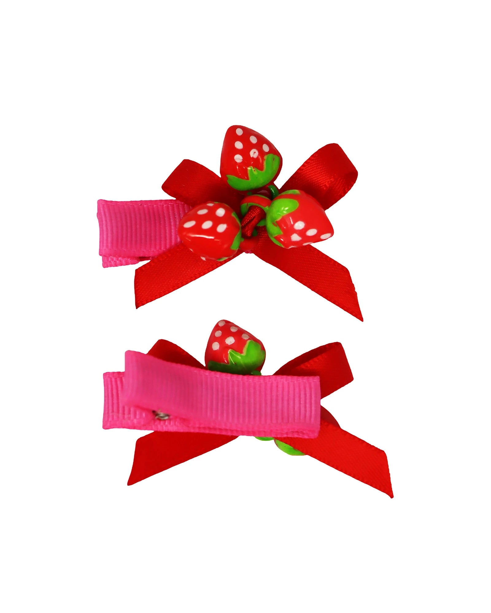 Sweet Berry Hair Clips