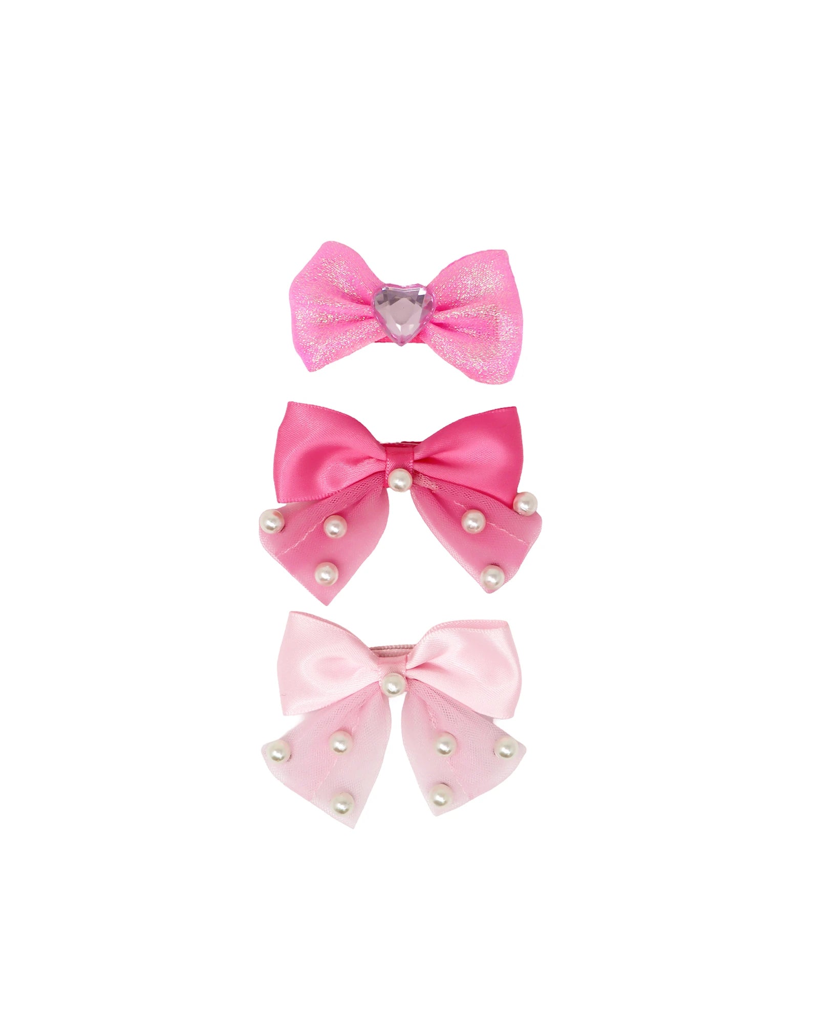 Dance Bow Hair Clips