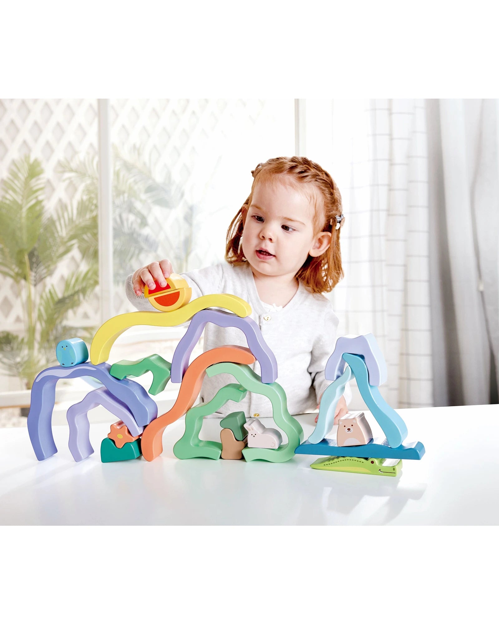 Hape Nature Scene Stacking Blocks