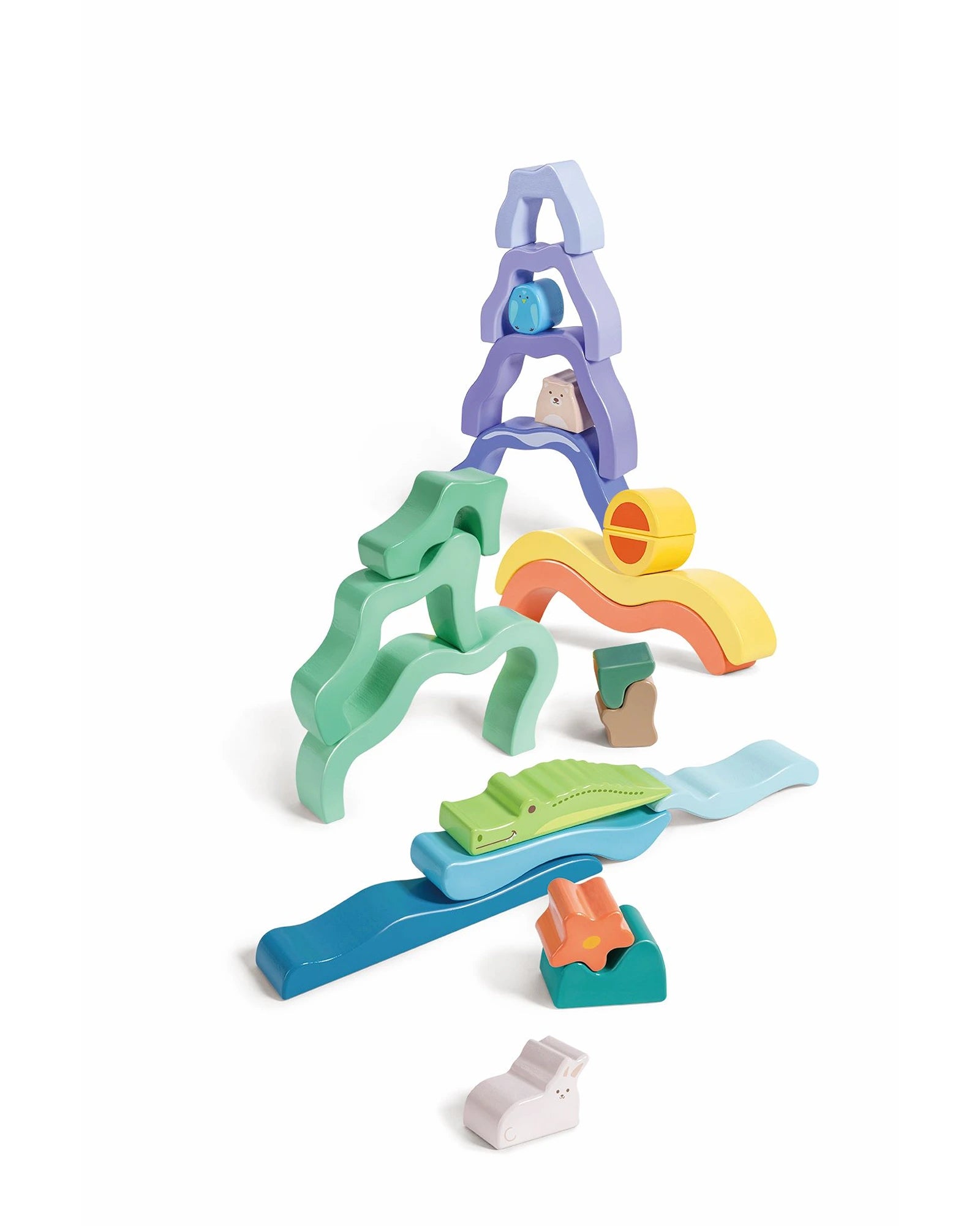 Hape Nature Scene Stacking Blocks