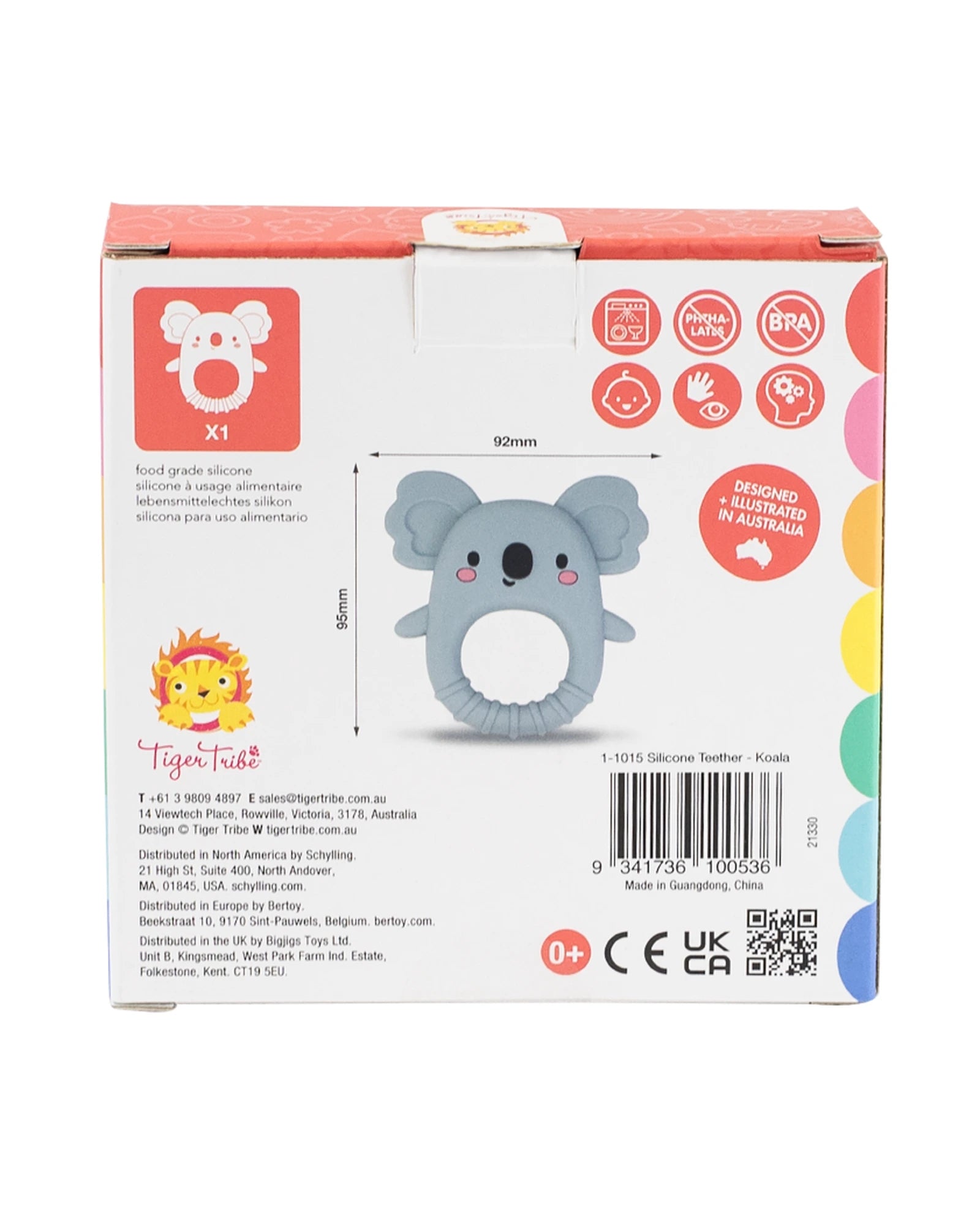 Tiger Tribe Silicone Teether Koala