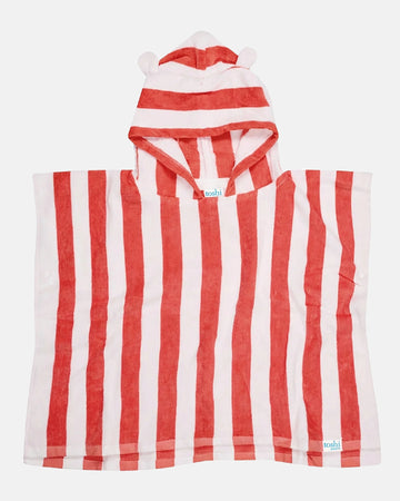 Hooded Towel Beachcomber, Lobster, 3-5