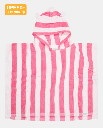 Toshi Hooded Towel Beachcomber - Watermelon 00-2