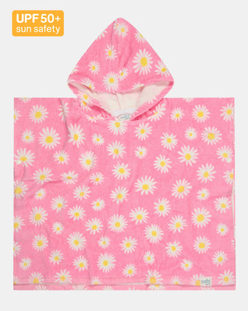 Toshi Hooded Towel Paradise - Daisy Watermelon 3-5