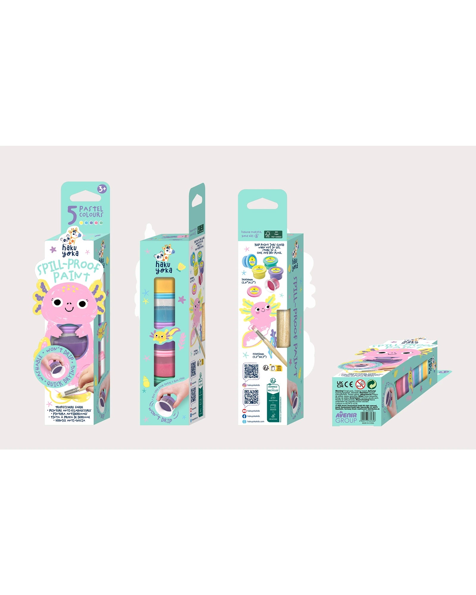 Haku Yoka Spill-Proof Paint Pastel