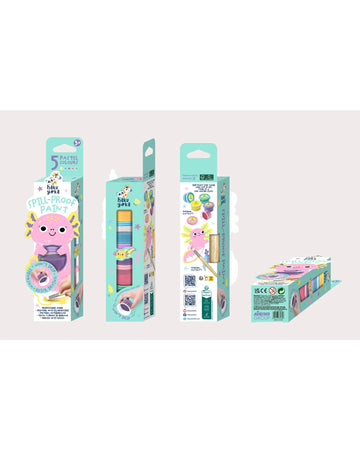 Haku Yoka Spill-Proof Paint Pastel