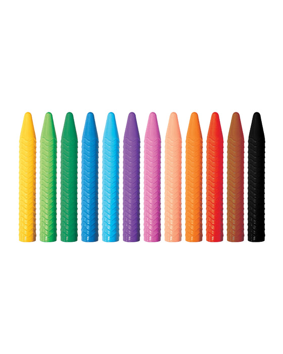 Haku Yoka 12 Spiral Crayons