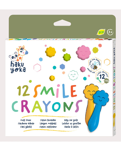 Haku Yoka 12 Smile Crayons