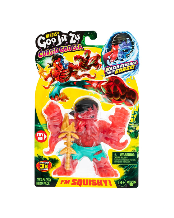 Heroes Of Goo Jit Zu S10 Cursed Goo Sea Hero Pack Assorted