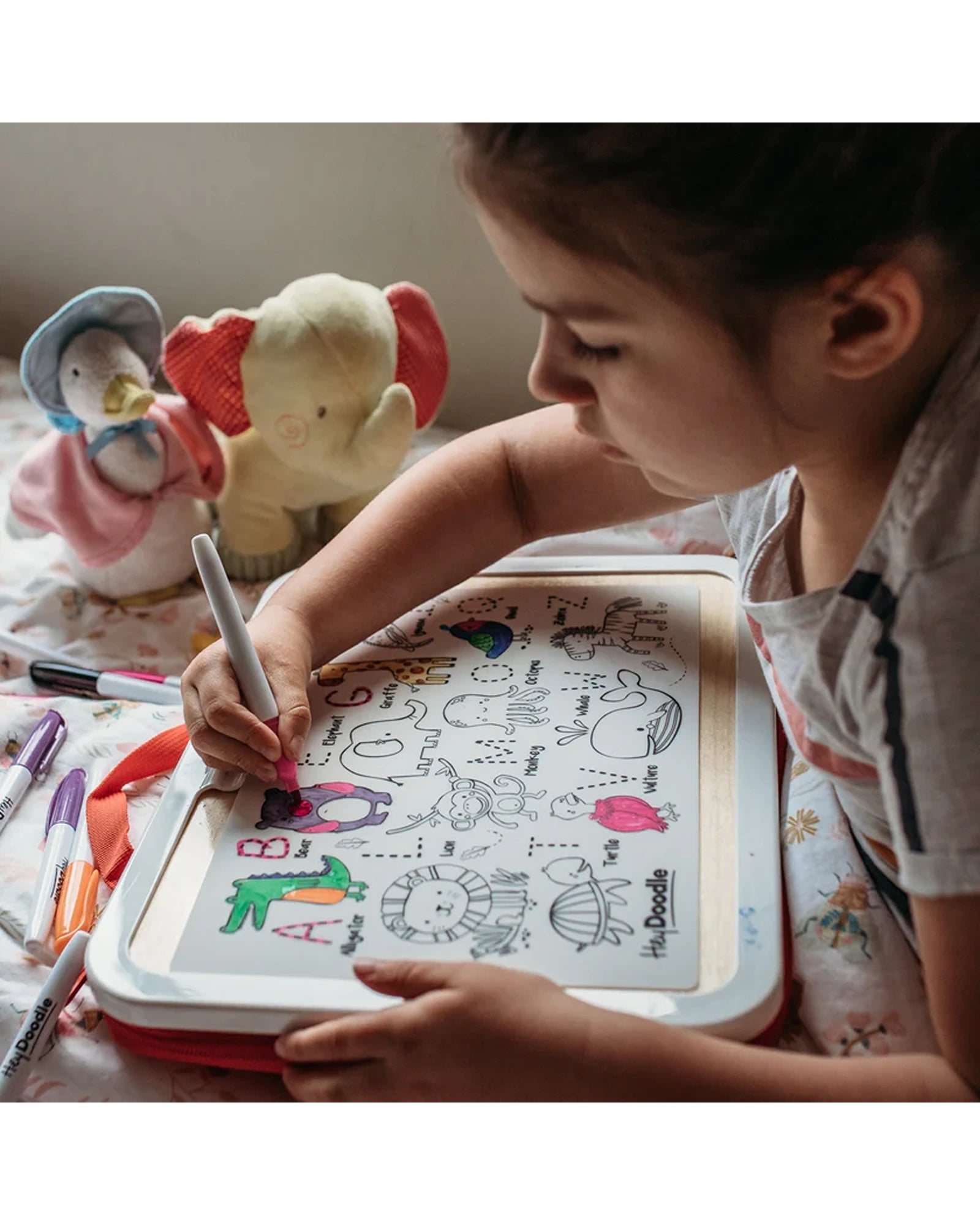 HeyDoodle MiniMats ABC Series Animals