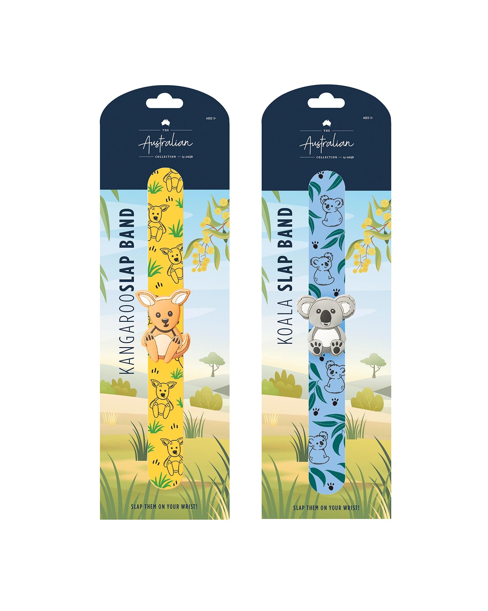 Aussie Animals Slap Bands Assorted