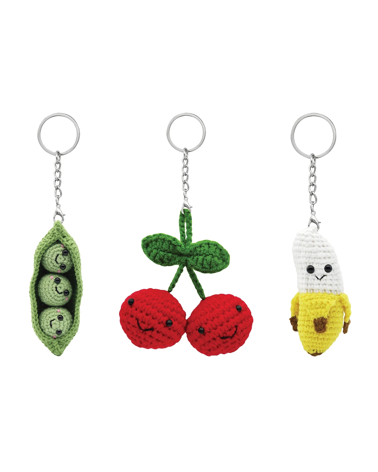 Crochet Bag Charm Kit - Assorted