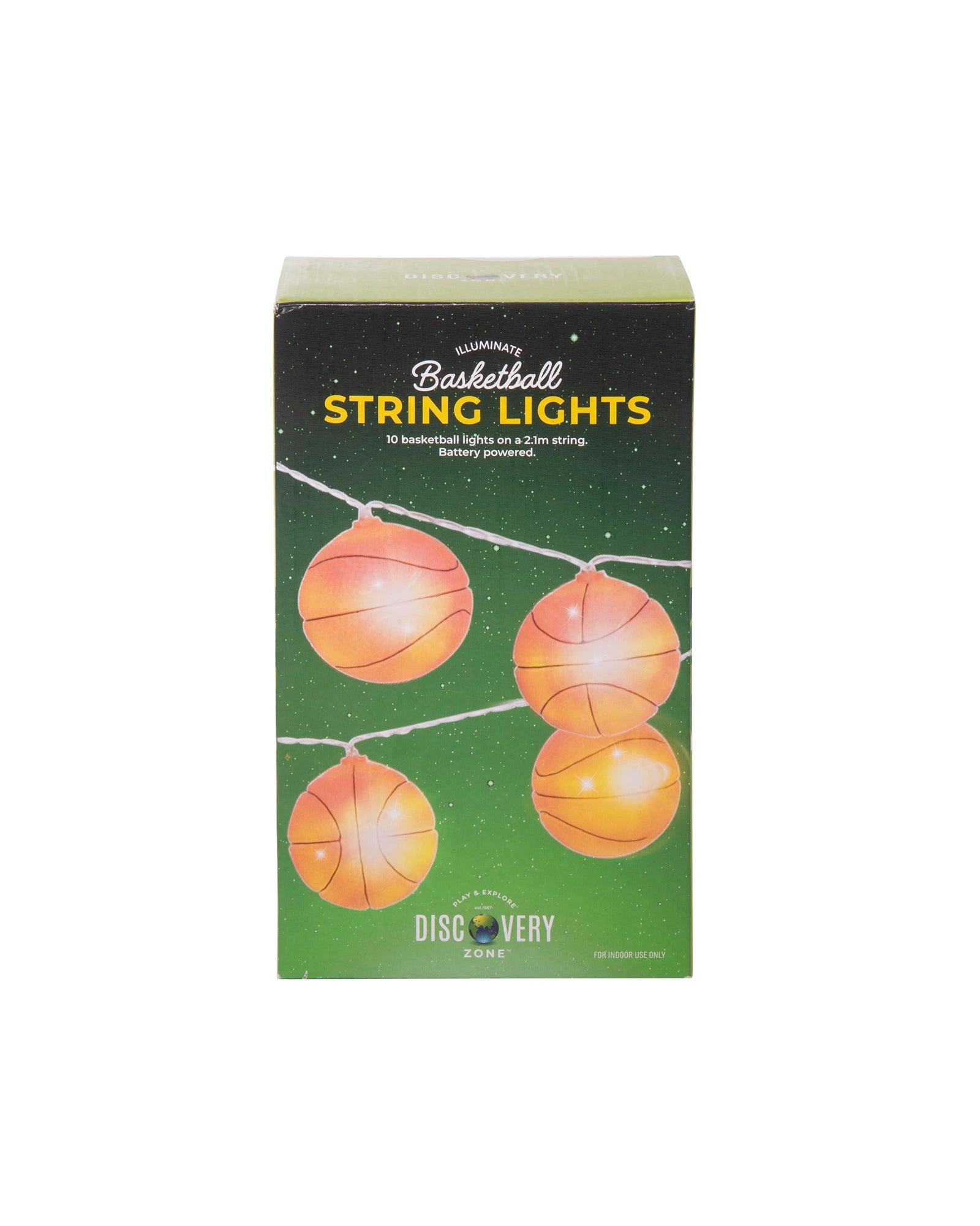 Illuminate String Lights Basketballs