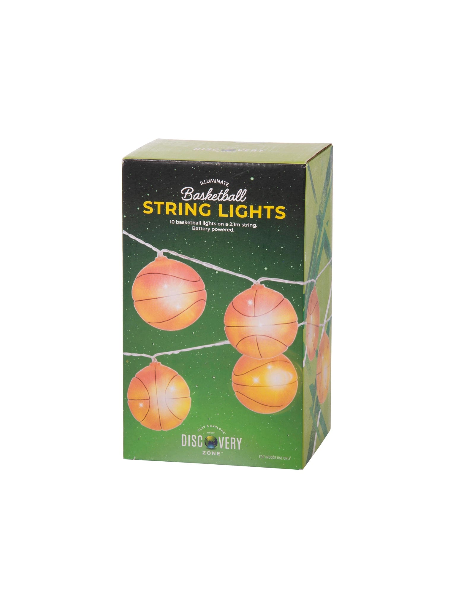 Illuminate String Lights Basketballs