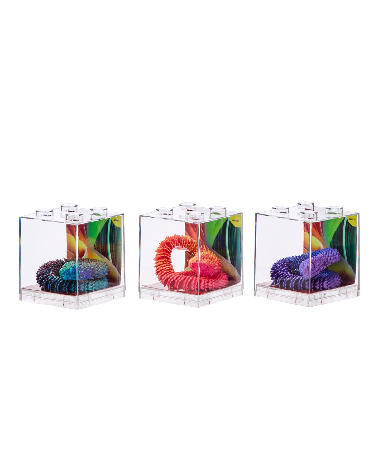 3D Sensory Snake Assorted