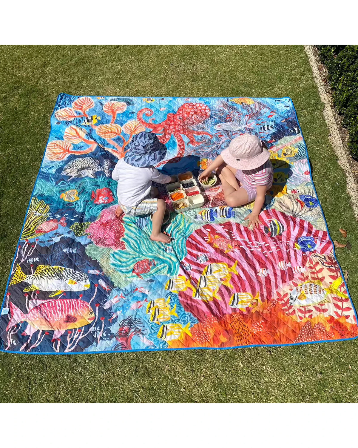 Octopus's Garden Picnic Rug